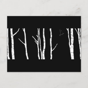 Cartão Postal Trabalho de arte de pássaro original e de pássaro