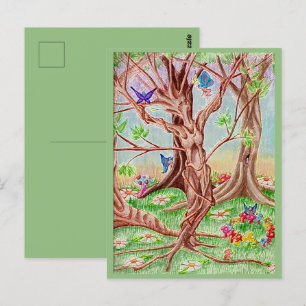Cartão Postal trabalho de arte de "Transformação"