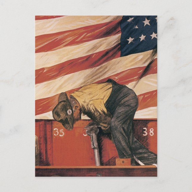 Cartão Postal Trabalho em equipe vence (Frente)