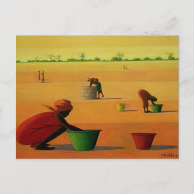 Cartão Postal Trabalho feminino 2001 (Frente)