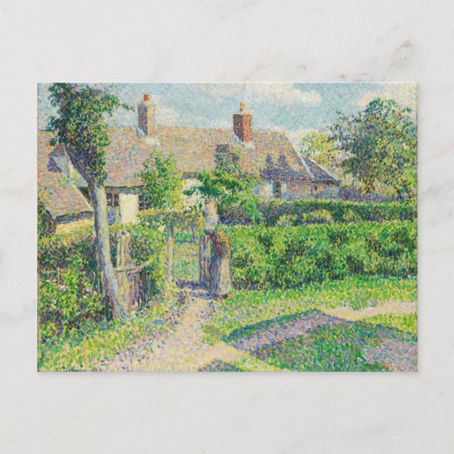 Cartão Postal Trabalhos de arte de Pisarro (Frente)