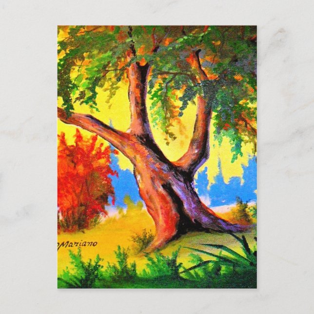 CARTÃO POSTAL TRABALHOS DE ARTE DO LEOMARIANO (Frente)