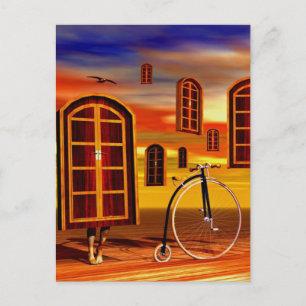 Cartão Postal Trabalhos de arte surreais