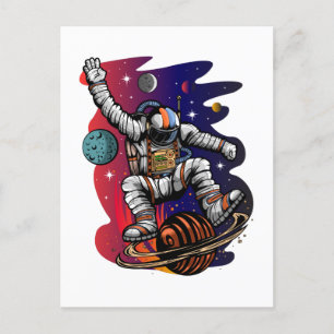 Cartão Postal Traçado espacial