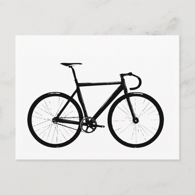 Cartão Postal Track Bike (Frente)