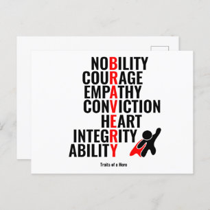 Cartão Postal Traços de um Herói