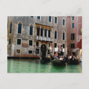 Cartão Postal Tráfego veneziano