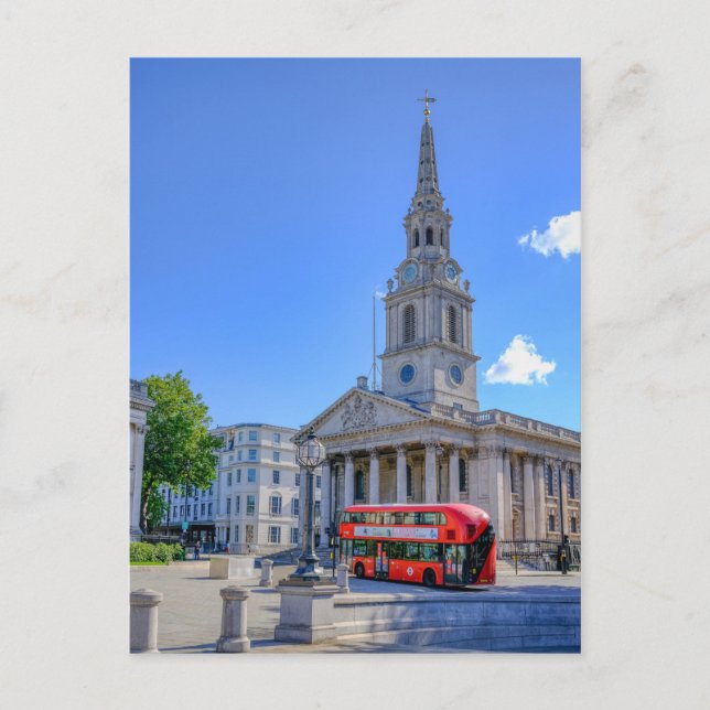 Cartão Postal Traffic Square, Londres, Reino Unido (Frente)