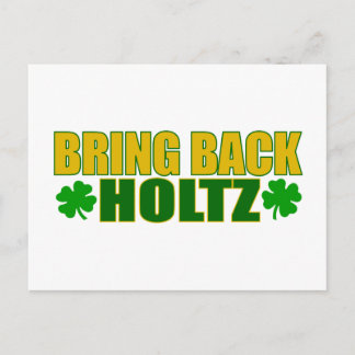Cartão Postal Traga de volta Holtz