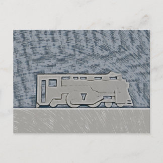Cartão Postal Train