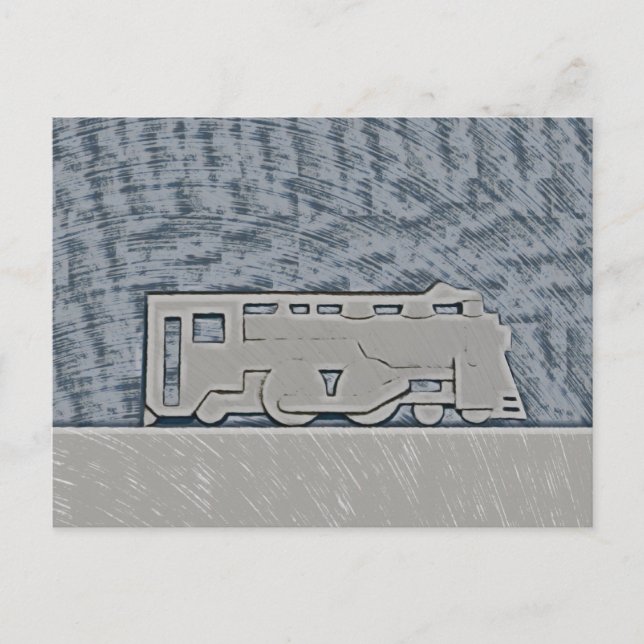 Cartão Postal Train (Frente)