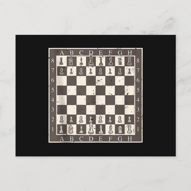 Cartão Postal Traje de tabuleiro de xadrez legal para o Hallowee (Frente)