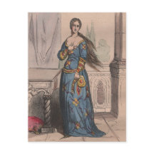 Traje Medieval Francês Sob Carlos VI