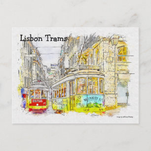 Cartão Postal Tramas de Lisboa