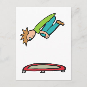 Cartão Postal Trampola