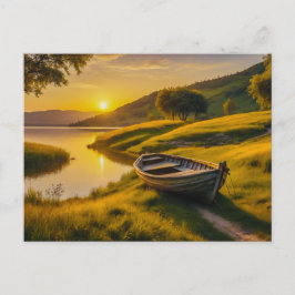 Cartão Postal Tranquil Manning Sunrise