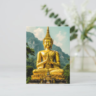 Cartão Postal Tranquilidade Dourada