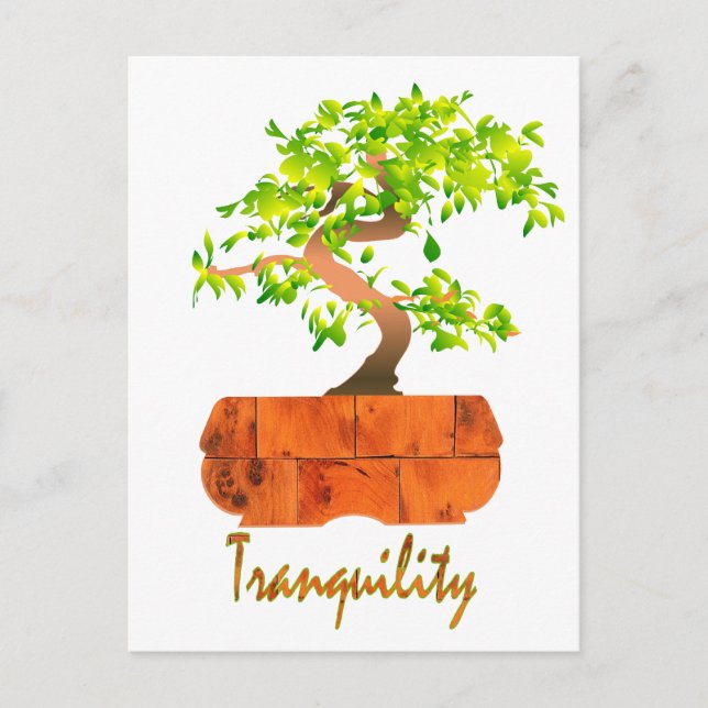 Cartão Postal Tranquility (Frente)