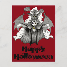 Cartão Postal Transformação de Vampiro