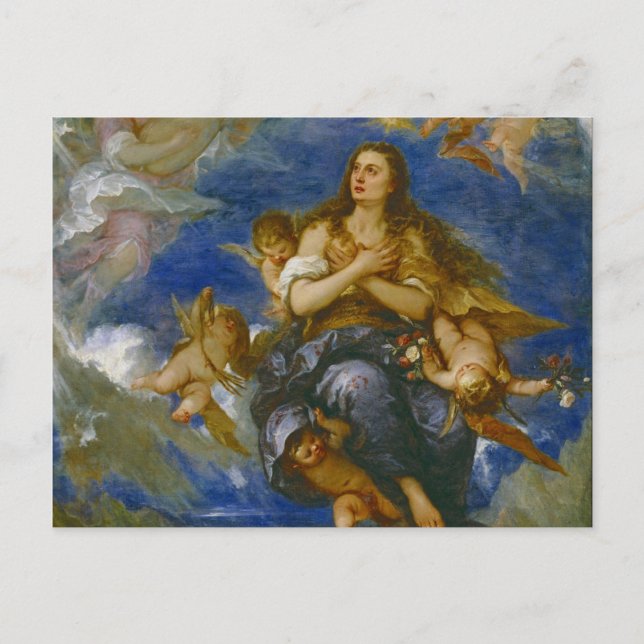 Cartão Postal Transiito de le Magdalena - José Claudio Antolinez (Frente)