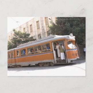 Cartão Postal Trânsito público em Alexandria Egito
