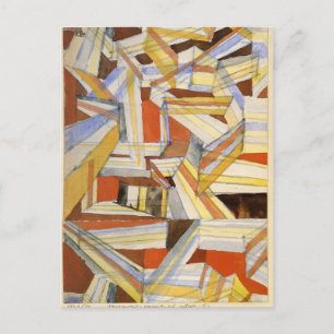 Cartão Postal Transparente em perspectiva Alcançada por Paul Kl