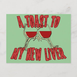 Cartão Postal Transplante De Fígado Obtenha Presentes