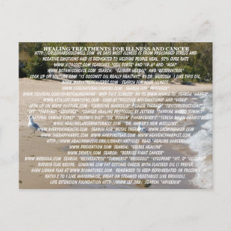 CARTÃO POSTAL TRATAMENTOS SANITÁRIOS PARA DOENÇA E CANCER