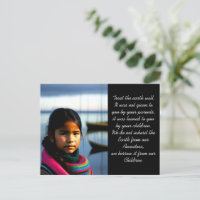 Tratar bem a Terra | Rapariga de aldeia de pesca