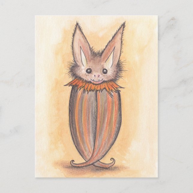 Cartão Postal Tratar o Bat (Frente)