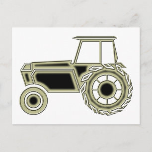 Cartão Postal Trator