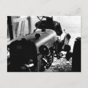 Cartão Postal Trator Antigo