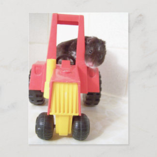 Cartão Postal trator dirigindo noah