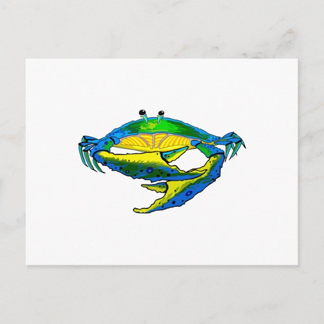 CARTÃO POSTAL TRAVÃO AZUL (Frente)