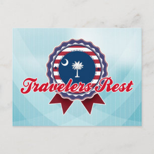 Cartão Postal Travelers Rest, SC