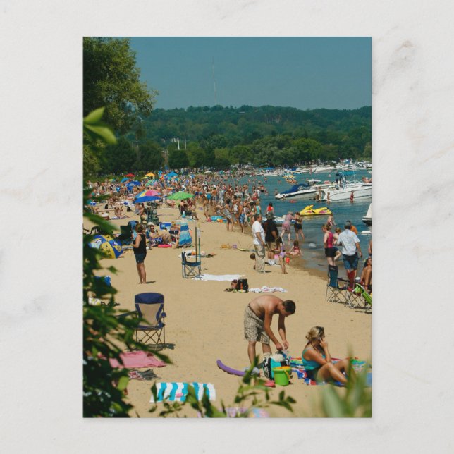 Cartão Postal Traverse City Beach (Frente)