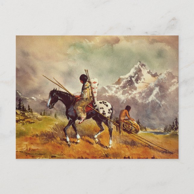 Cartão Postal TRAVOIS por SHARON SHARPE (Frente)