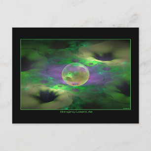 Cartão Postal trazer vida verde