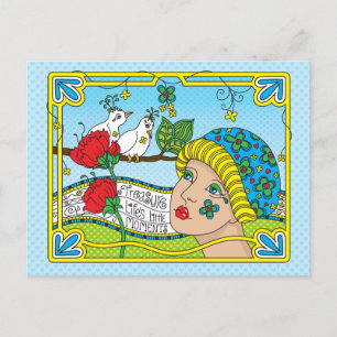 Cartão Postal Treasure Life's Little Moments_ Postcard