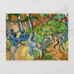 Cartão Postal Tree Roots por Vincent van Gogh (julho de 1890)<br><div class="desc">Tree Roots é uma pintura a óleo de Vincent van Gogh que ele pintou em julho de 1890 quando morava em Auvers-sur-Oise,  França.</div>