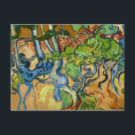 Cartão Postal Tree Roots por Vincent van Gogh (julho de 1890)<br><div class="desc">Tree Roots é uma pintura a óleo de Vincent van Gogh que ele pintou em julho de 1890 quando morava em Auvers-sur-Oise,  França.</div>