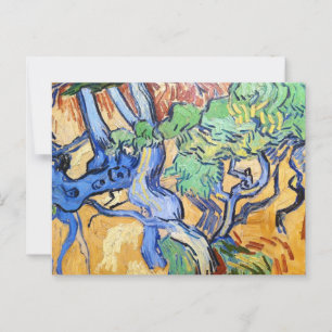 Cartão Postal Tree Roots Vincent van Gogh