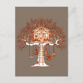 Cartão Postal Treehouse