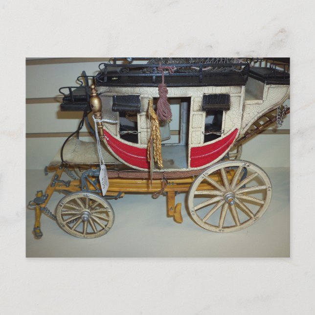 Cartão Postal Treinador do Palco Modelo (Frente)