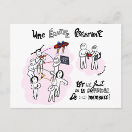 Cartão Postal Treinamento de carro "Desempenho do conjunto de di