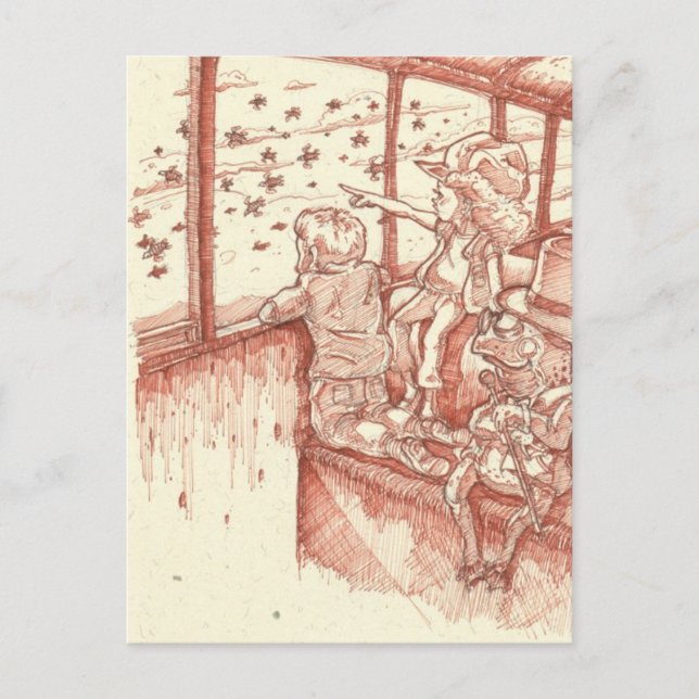 Cartão Postal Trem (Frente)