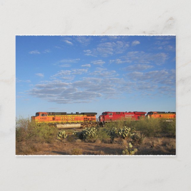 Cartão Postal Trem (Frente)