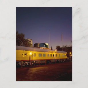 Cartão Postal Trem da Union Pacific no Velho Sacramento