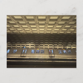 Cartão Postal Trem do Metrô de DC