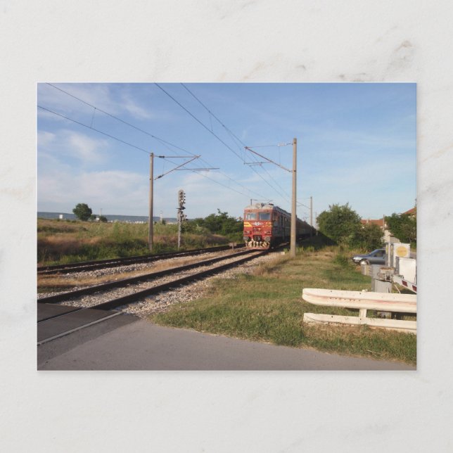 Cartão Postal Trem Elétrico (Frente)